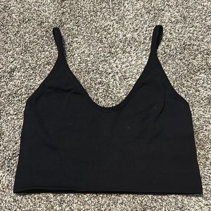 Elastic crop top